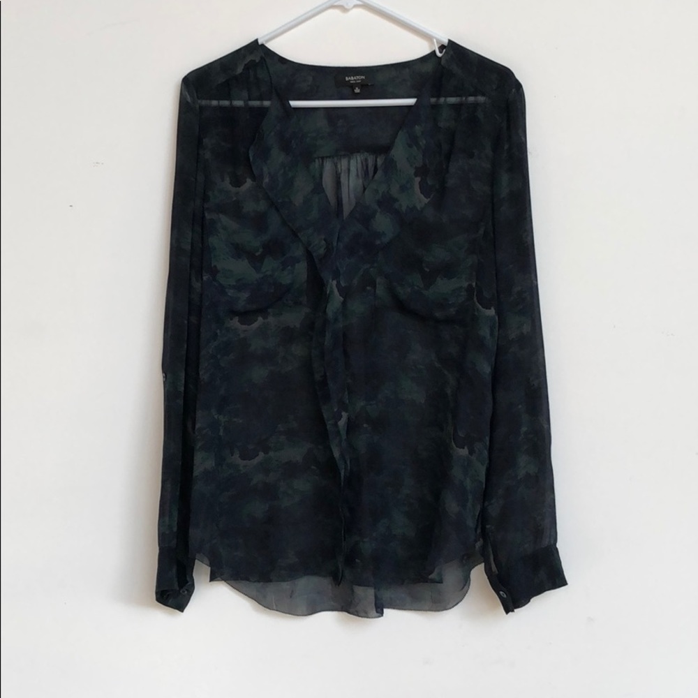 Babaton 100% Silk Blouse